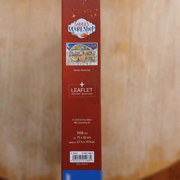 Ravensburger Santa's Workshop Jigsaw Puzzle, 1000 Pieces - Picture 4 of 4